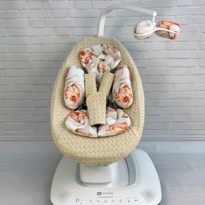 Einsatz für mamaRoo 2022, RockaRoo Babyschale, Set für 4moms, 4moms Säuglingssitz, Einsatz und Bälle für Mamaroo, Mamaroo Bezug