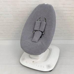 Kuschelige Fell-Abdeckung für MamaRoo, RockaRoo Säuglingssitz, Set für 4moms, 4moms Säuglingssitz, Einsatz und Bälle für Mamaroo, Mamaroo 5.0 Bezug