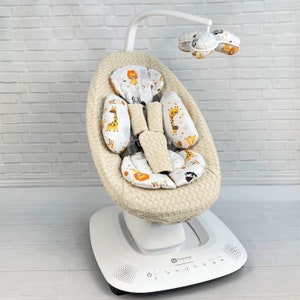 Einsatz für mamaRoo 2022, RockaRoo Babyschale, Set für 4moms, 4moms Säuglingssitz, Einsatz und Bälle für Mamaroo, Mamaroo Bezug