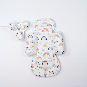 Einsatz für mamaRoo 2022, rockaRoo Babyschale, Set für 4moms, 4moms Babyschale, Einsatz und Bälle für Mamaroo, Mamaroo Bezug