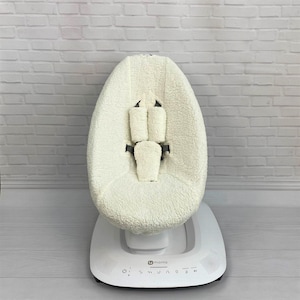 Kuschelige Fell-Abdeckung für MamaRoo, RockaRoo Säuglingssitz, Set für 4moms, 4moms Säuglingssitz, Einsatz und Bälle für Mamaroo, Mamaroo 5.0 Bezug