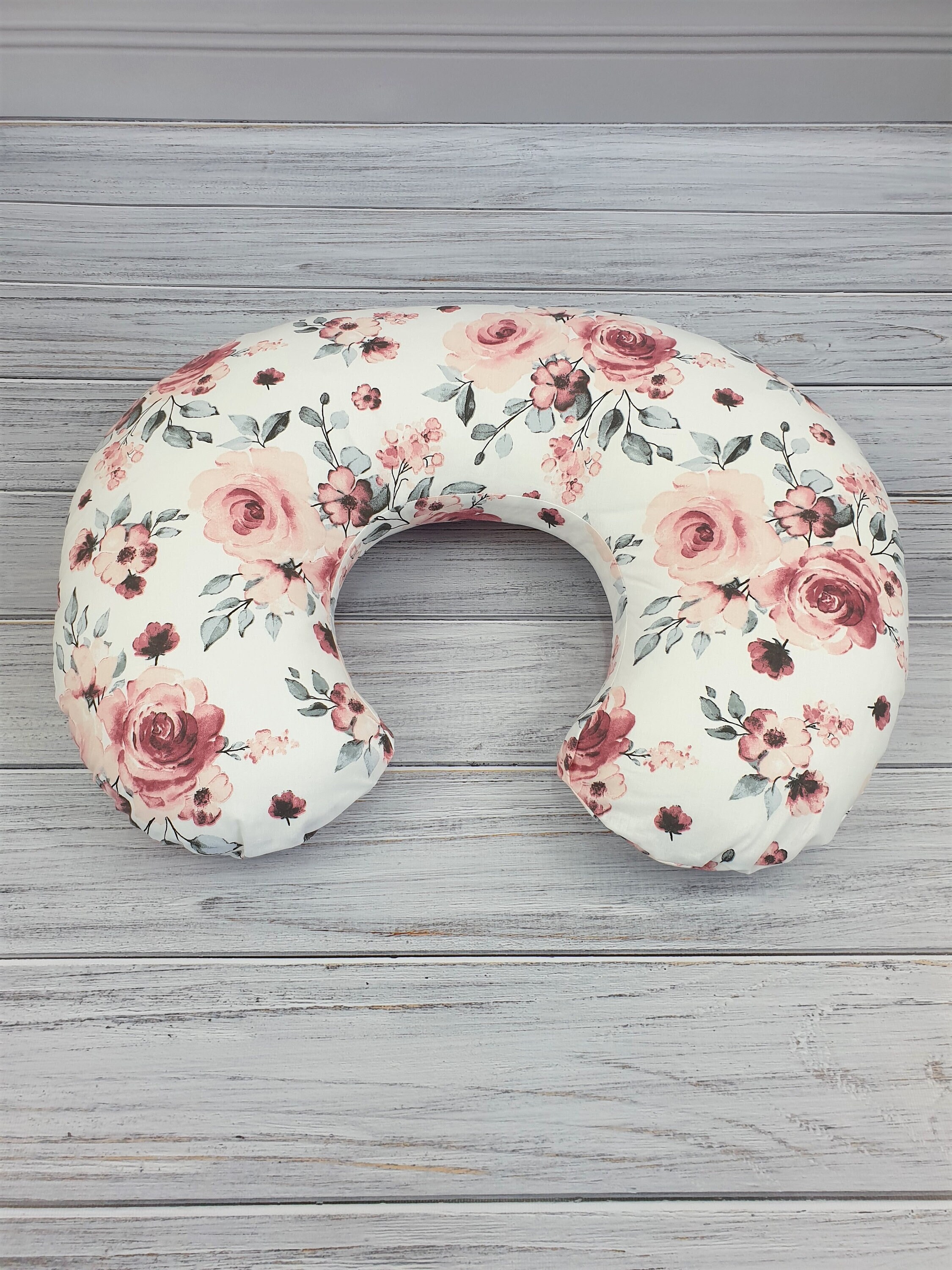 Berry Roses сover Nursing Pillow Cover Breastfeeding Pillow Etsy UK