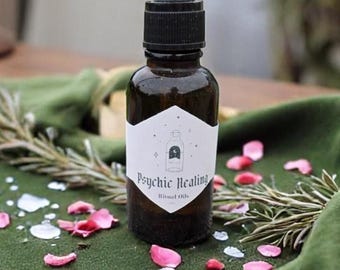 Aceite ritual de sanación psíquica: recuperación intuitiva para la bruja con el alma cansada