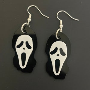 Scream Mask Earring