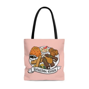 Balutan Queen Tote Bag, Guam Tote Bag, Grote Tote Bag