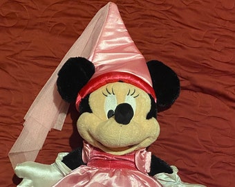 Authentische Disney Parks Prinzessin Minnie Plüsch Puppe