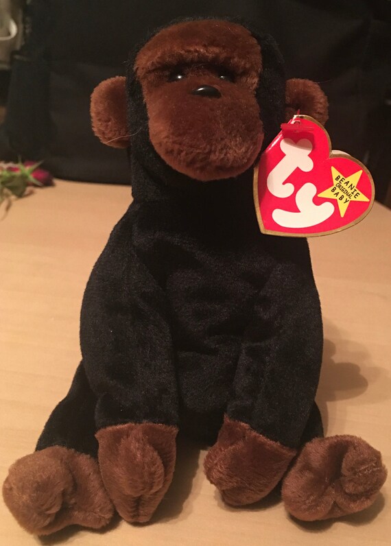 Ty Beanie Babies 1996 Congo the Gorilla Retired With Mint Tags | Etsy