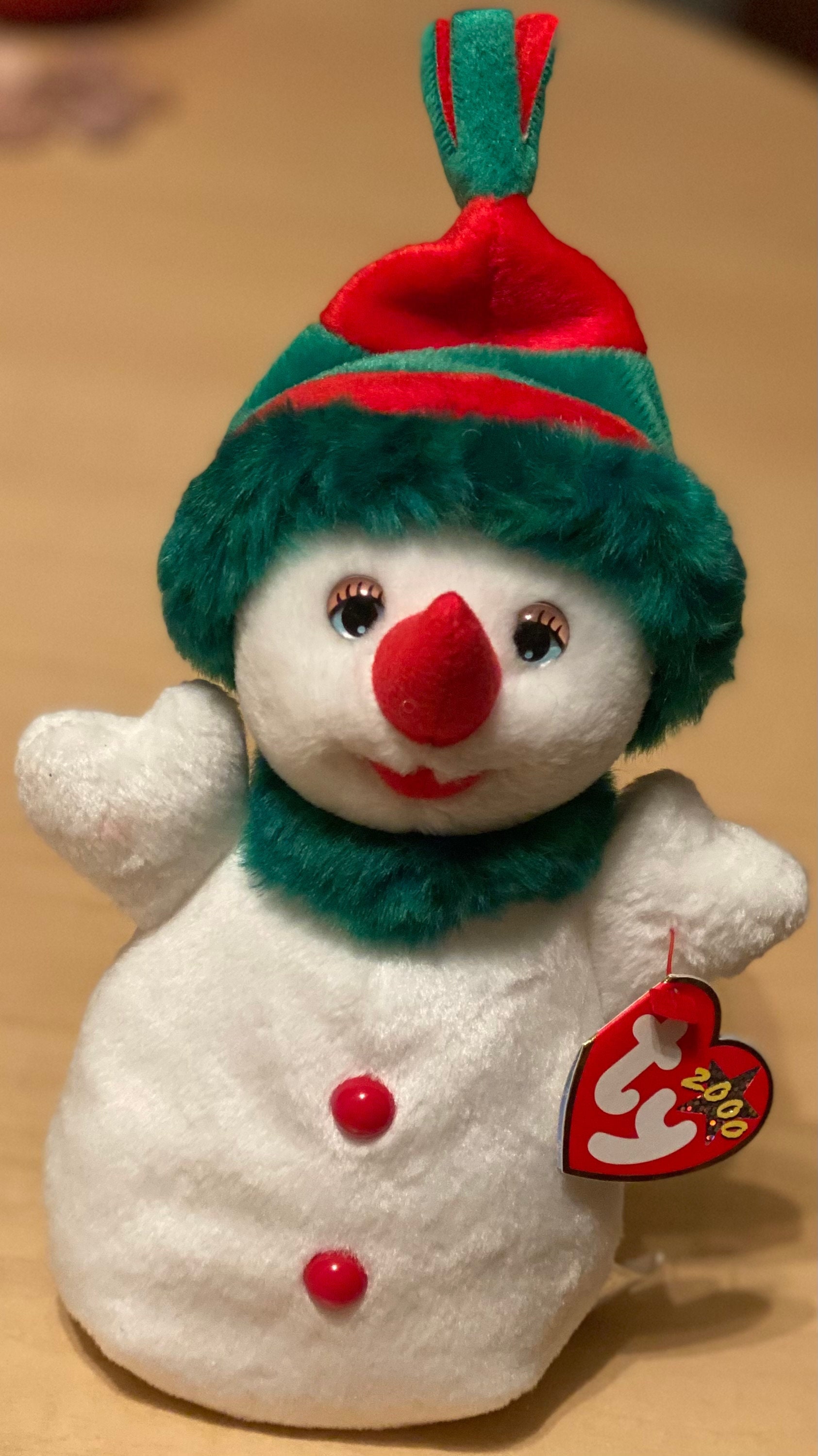 Snowgirl beanie baby 2000 value discount