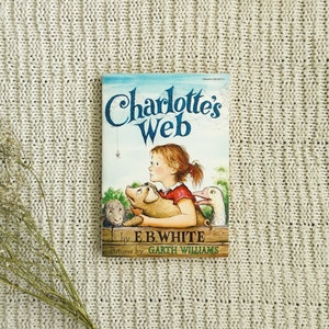 La toile de Charlotte, E.B White, 1974 Scolastic Inc, livre de poche vintage
