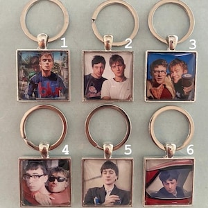 Blur Damon Albarn & Graham Coxon 90s Keyrings