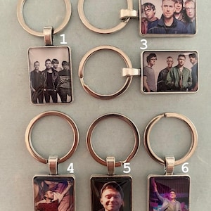 Blur Damon Albarn, Graham Coxon, Alex James, Dave Rowntree Keyrings
