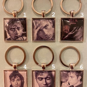 Blur Damon Albarn 90s Keyrings