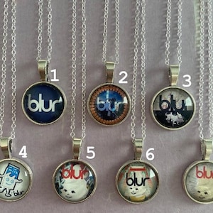 Blur, Magic Whip, Milky Pendant Necklaces