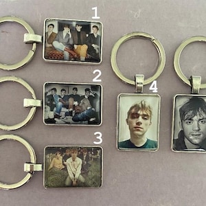 Blur Damon Albarn, Graham Coxon, Alex James, Dave Rowntree 90s Keyrings