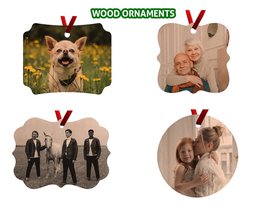 Custom Wood Ornaments Personalized Wood Ornaments photo Wood Ornaments