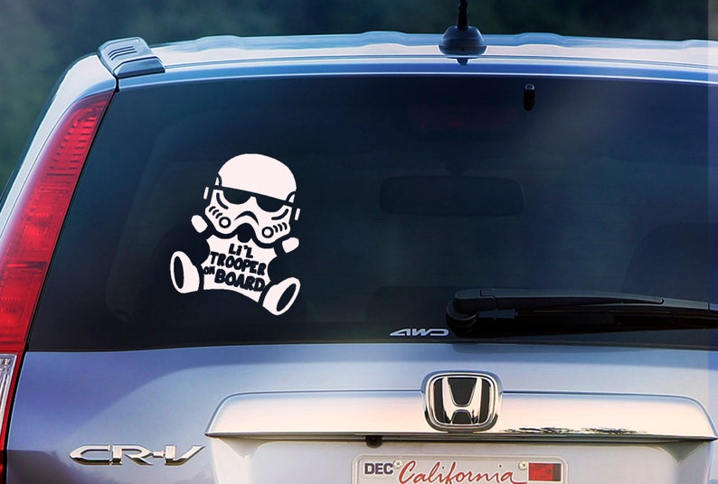 Trooper on Board Decal Sticker Available in Mulitple Sizes - Etsy
