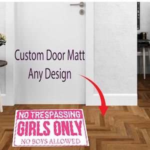 Custom Floor Mat Entry Matt  - Personalized Floor Mat Entry Matt -Photo Floor Mat Entry Matt , Add any design, photo, image, or text