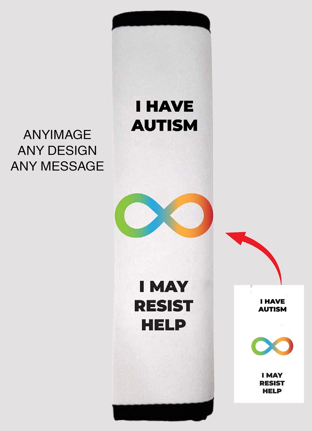 Custom Car Seat Belt Pad Personalized Seat Belt Pad Add Etsy