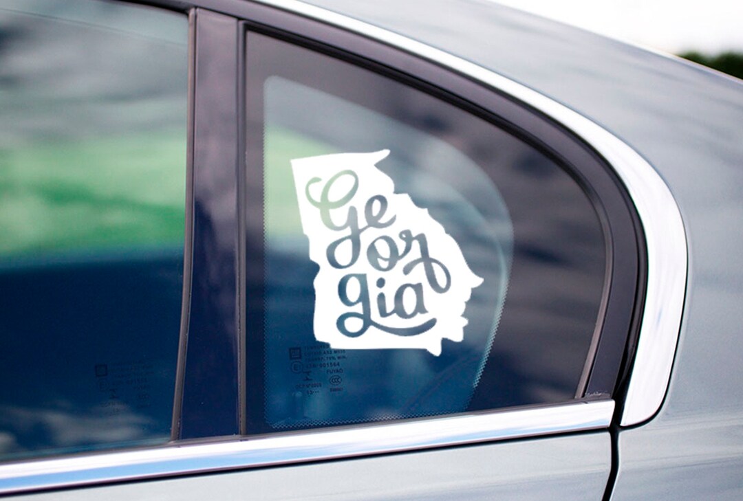 Georgia State Decal Sticker - Available in Mulitple Sizes and Colors ...