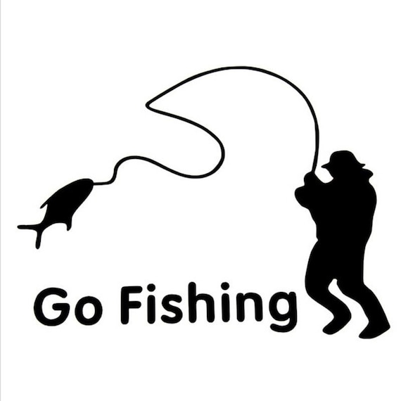 I'd Rather Be Fishing Window Decal Sticker Vinyl Truck Car, 59% OFF