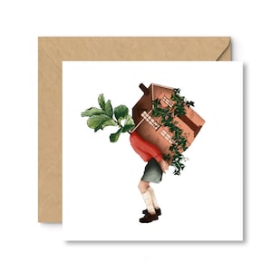 Carte carrée Illustration Ficus