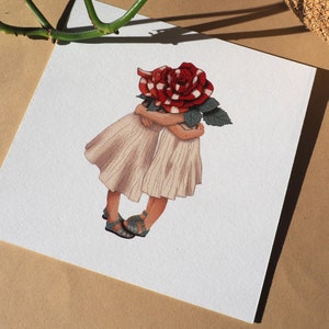 Carte carrée Illustration Ficus