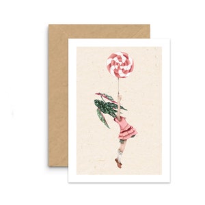 Carte A6 Illustration Bégonia