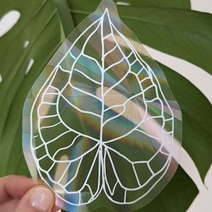 SUNCATCHER &quot;Anthurium leaf&quot;