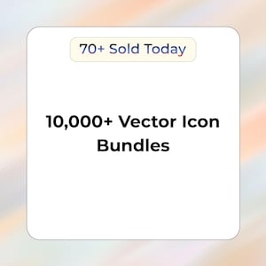 10,000+ Vector Icon Bundle | svg, png, AI and EPS Files | Web, App, Social Media & UI Design Icons
