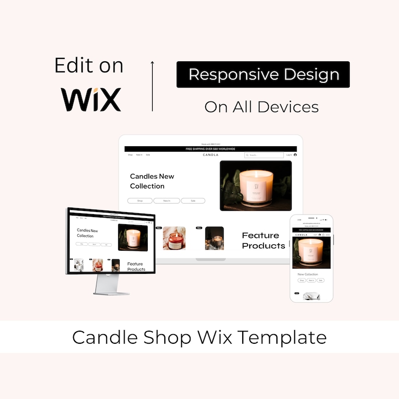 Candle Shop Wix Theme