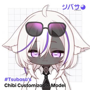 Tsubasa's Chibi Anpassbares Modell V2.0 | Vtuber | Live2D | Vorgefertigtes Modell Bild 3
