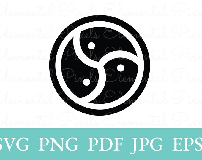 Sub/dom Icon Bondage Symbol, BDSM Symbol Svg, BDSM Logo, Kink Emblem, Instant ...
