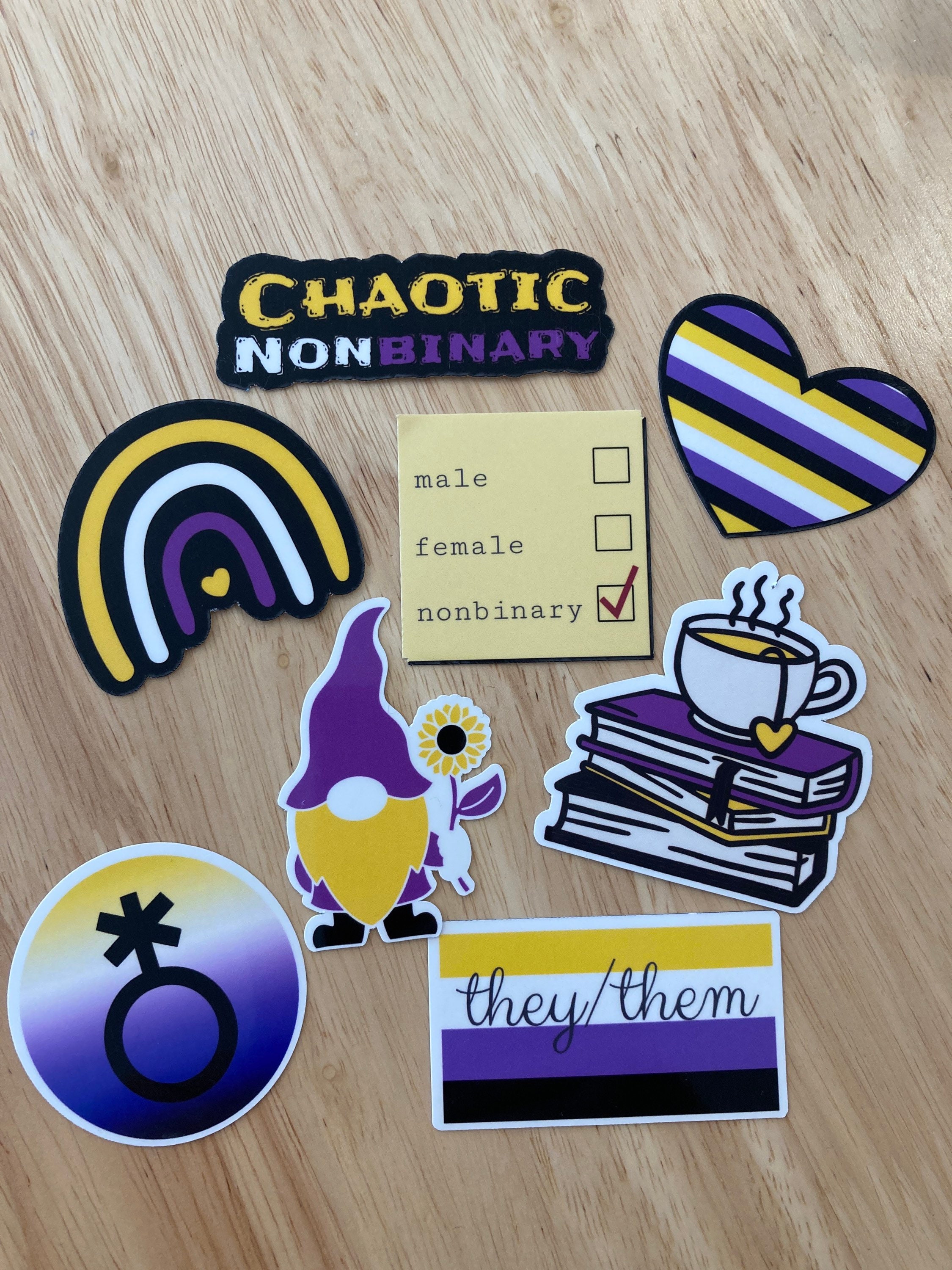 Nonbinary Sticker Pack