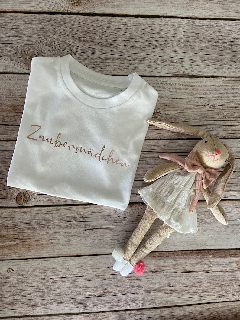 T-Shirt mit Name / Individualisierbar / Wunschname / Kinder T-Shirt / Mädchen T-Shirt mit Namen / Jungen T-Shirt mit Namen / Namenswusch Bild 4