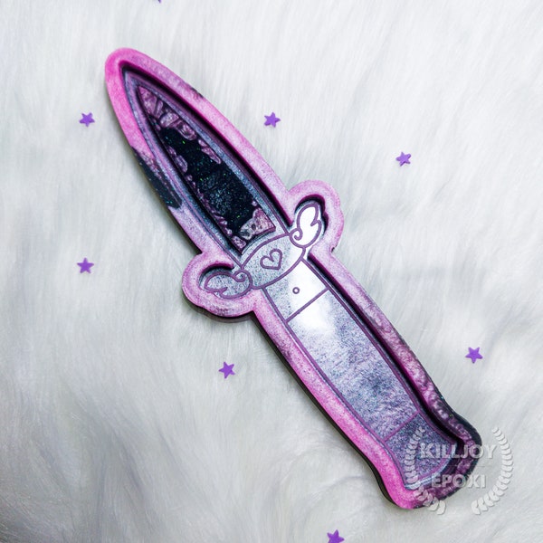 Süße Messerform - magisches Mädchenmesser - Anime-Form - Shaker-Form - Kawaii-Form - Pastell-Prinzessin-Form