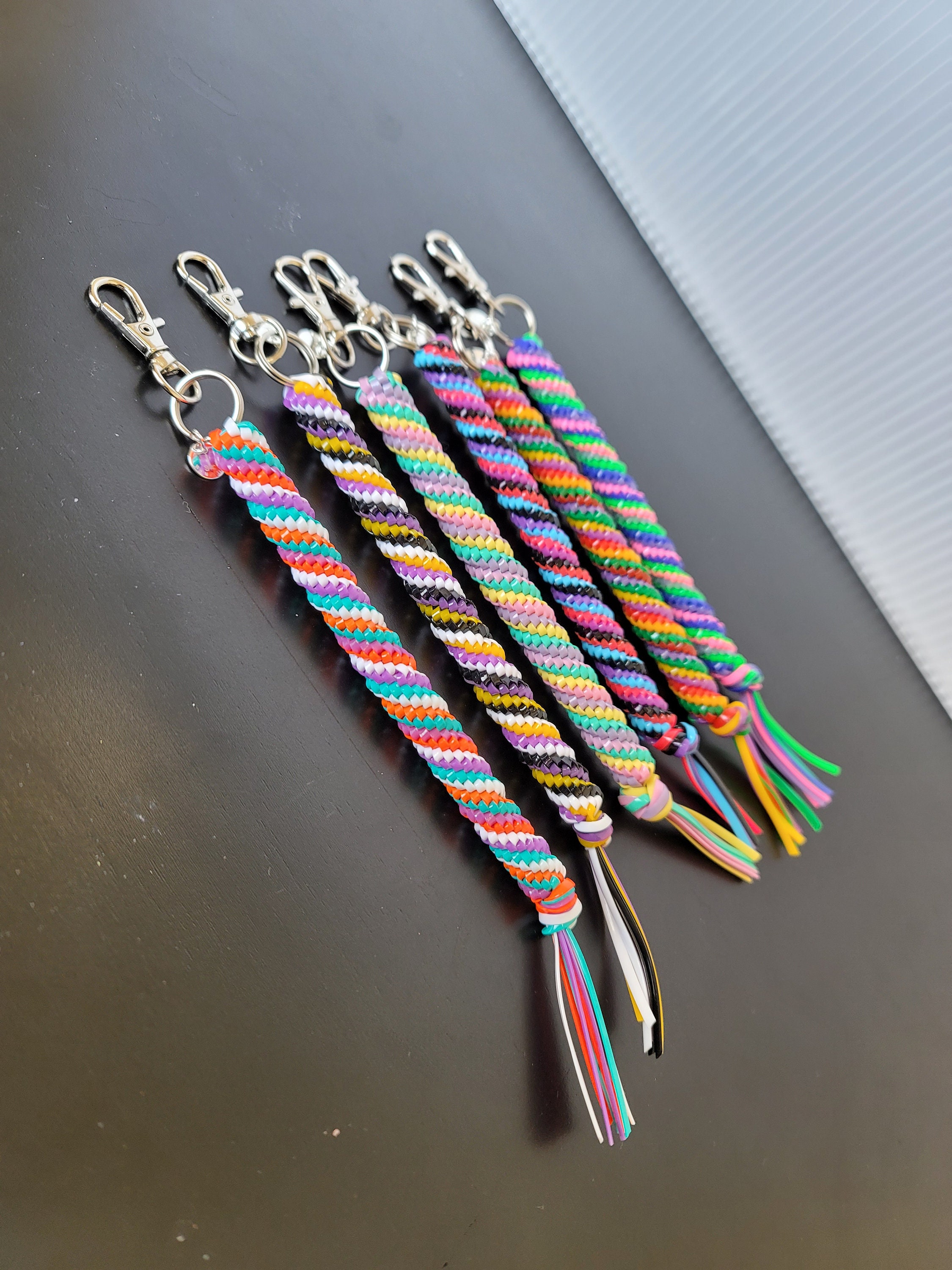 Tornado Stitch Lanyard Keychain