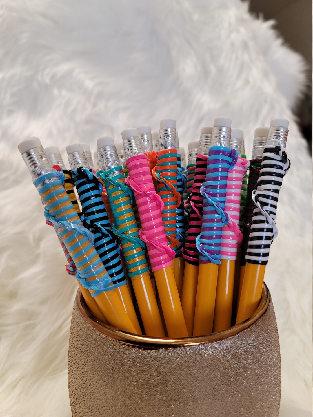 Set of 4 Custom Jumbo Pencils Etsy