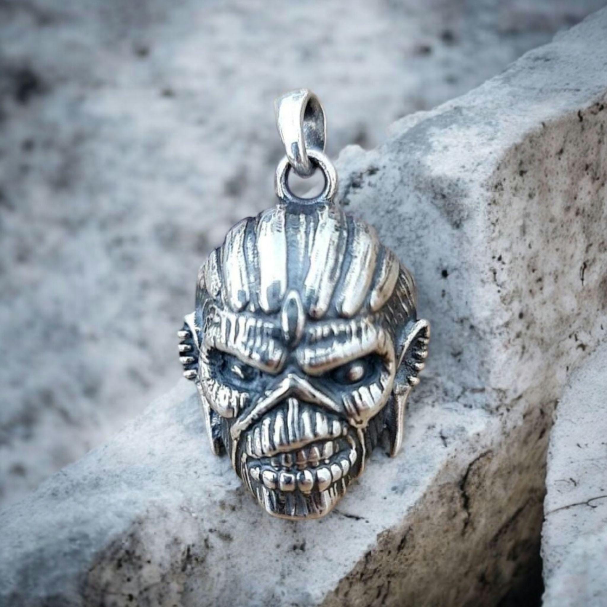 Iron Maiden Necklace - Etsy