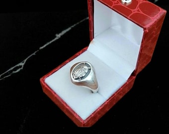 Owl Ring: Animal Jewelry Gift Sterling Silver