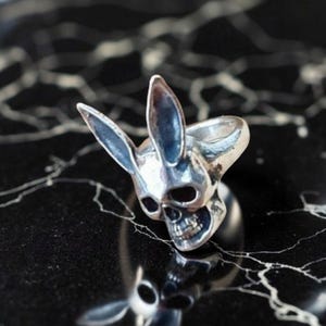 Playboy bunny skull - Etsy 日本