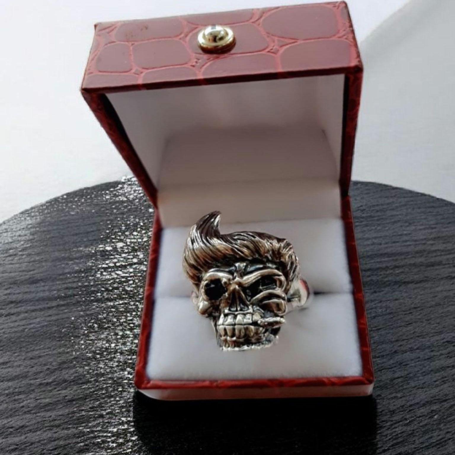 Jim Skull Ring - Etsy
