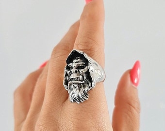 Handmade Gothic Sterling Silver 925 Ring - Warcraft Blizzard Fan