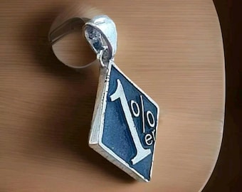 Handmade Rev Up Your Style Pendant - A Bold and Unconventional Biker Pendant