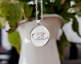 11:11  Infinity Angel Number Sterling Silver Pendant - Inspirational Charm