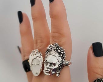 Inspired by the iconic mexican painter silver Ring - symbolising strength,powerand unmatched beauty