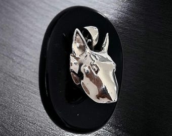 925 zilveren hanger Engelse Bull Terrier: sieraden bullie lover