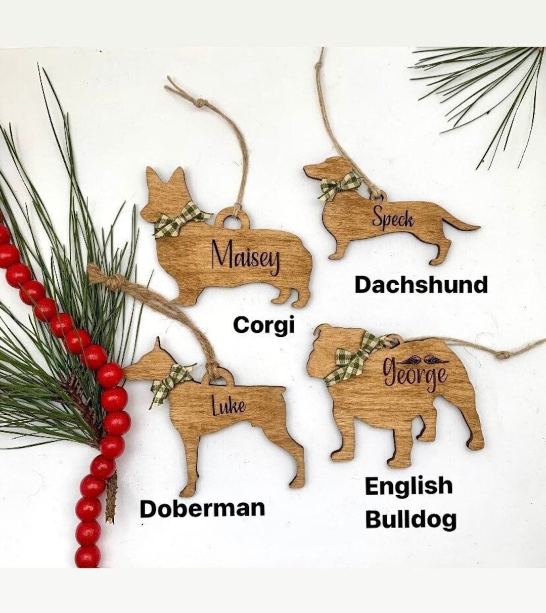 Personalized Dachsund Doberman English Bulldog Dog Breed — free download