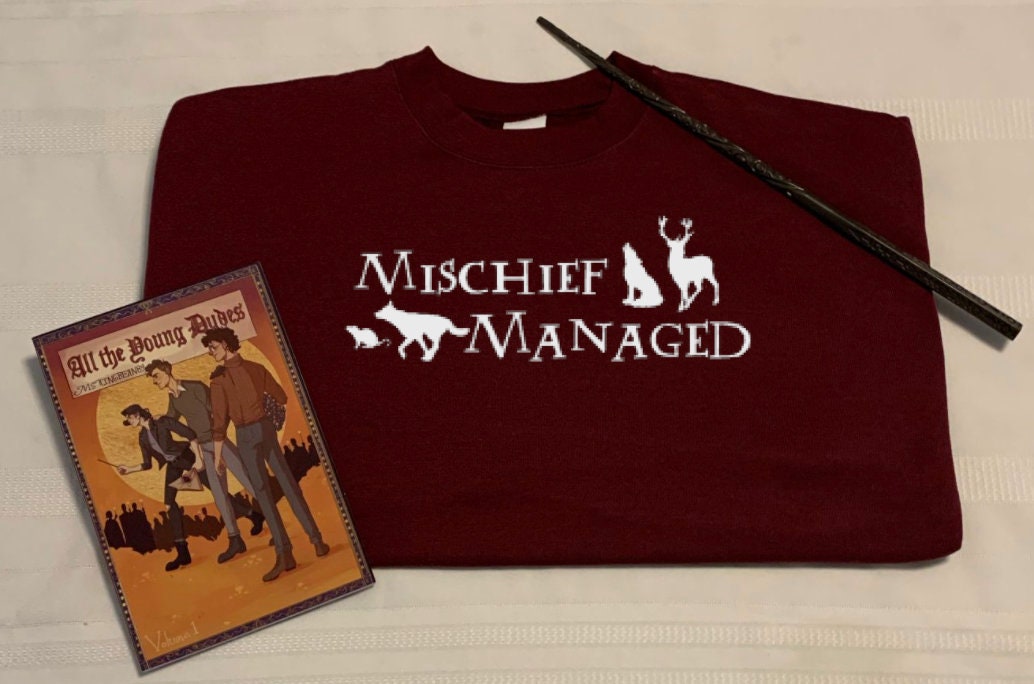 Mischief Managed Crewneck Etsy Ireland
