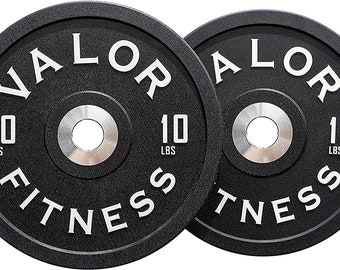 BPPU Poly Urethane Bumper Plates for Cross Training, Olympic Weight Lifting, and Power Lifting - Color Coded, Multiple Weight Plates Options