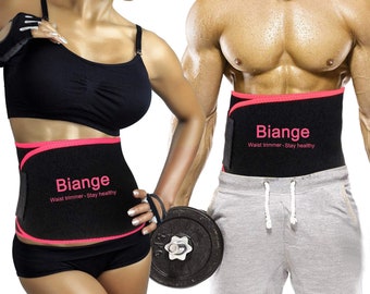 Waist Trainer for Women Men Sweat Belt Waist Trimmer Belly Band Stomach Wraps